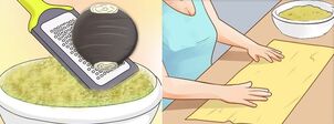 Make carrot shreds