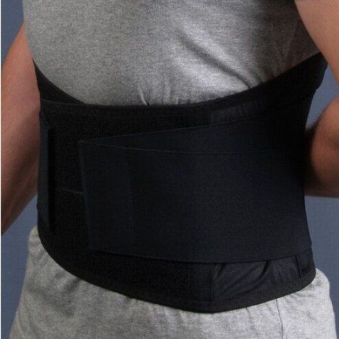 Lower back osteochondrosis strap