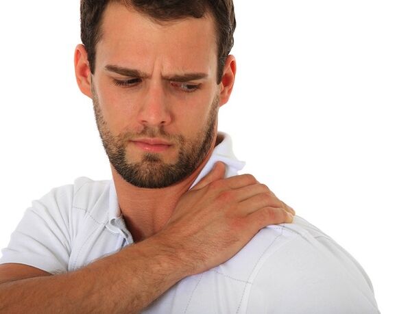 Shoulder pain caused by joints